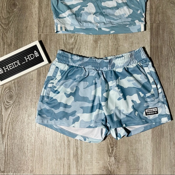 Adidas Originals Blue Camo Printed Set - Picture 3 of 8
